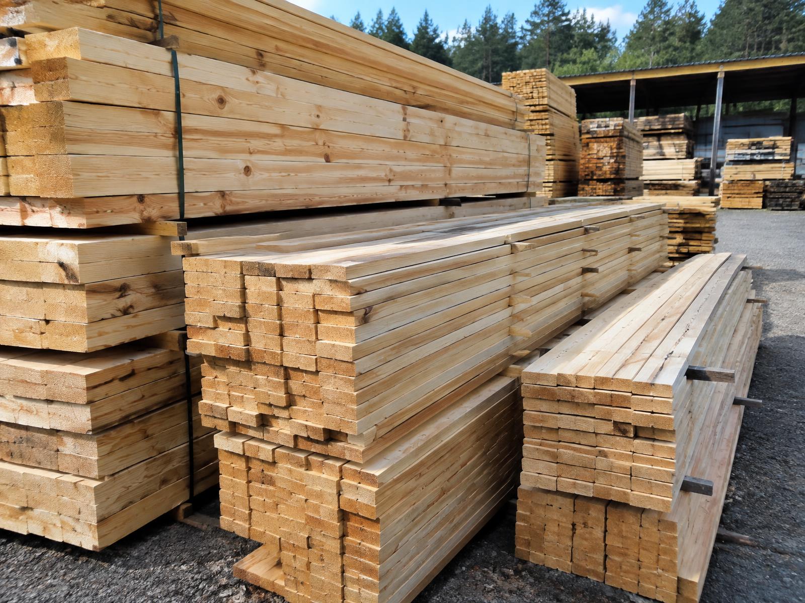 Bois — Planches, lames et voliges