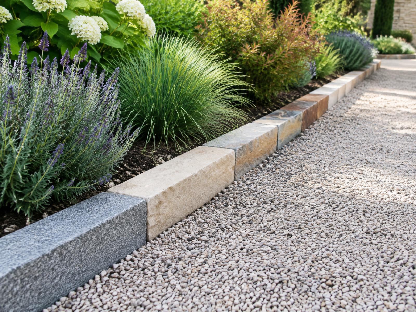 Bordures — Bordures béton et pierres naturelles