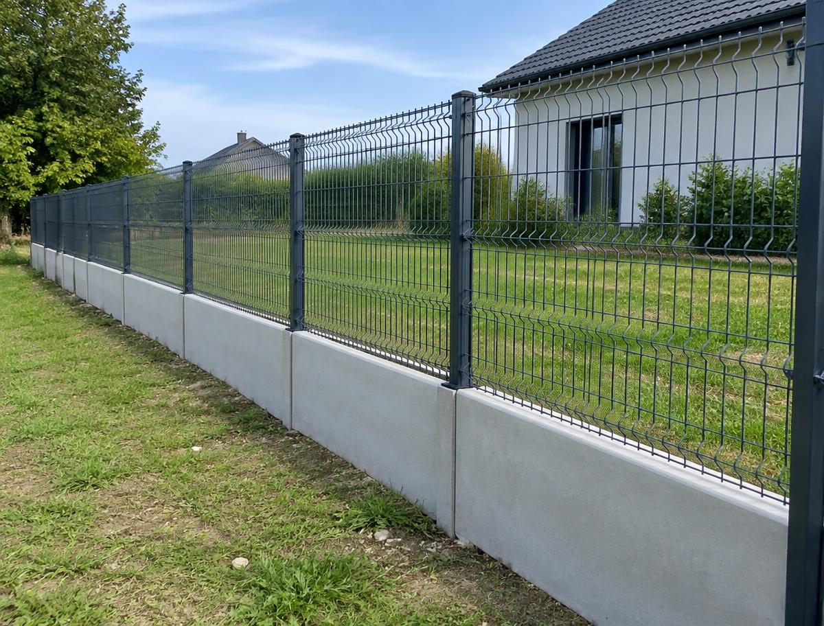 Clôtures / Panneaux / Occultants — Plaques béton et soubassements