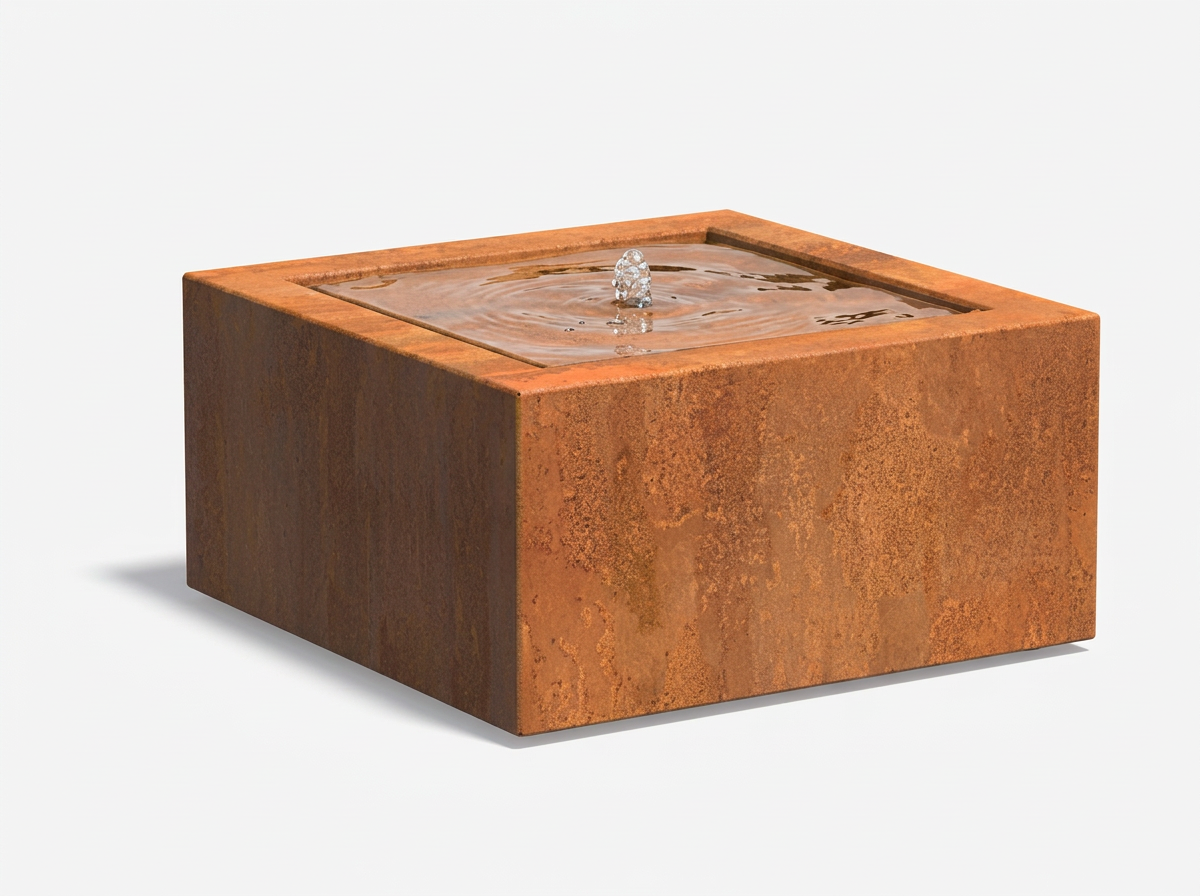 CORTEN — Tables d'eau et braseros