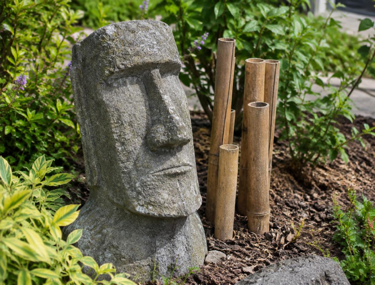 Objets décoratifs — Statuettes et bambous décoratifs
