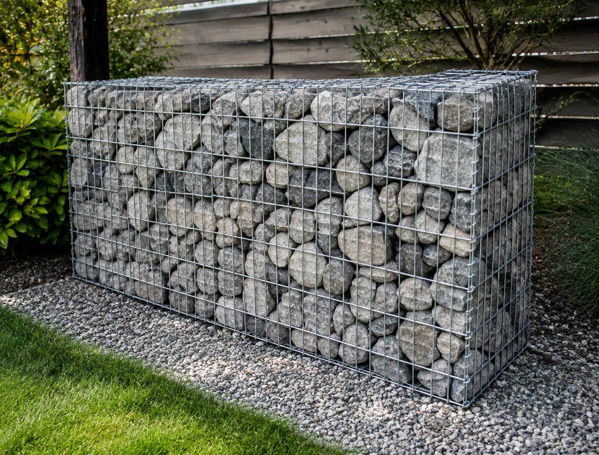 Gabions — Kits gabion et brise-vue