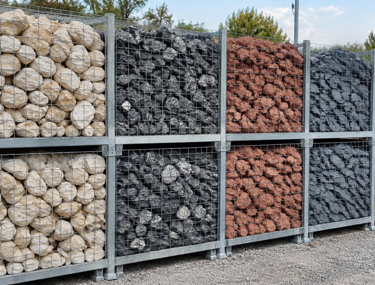 Gabions — Pierres à gabion en vrac